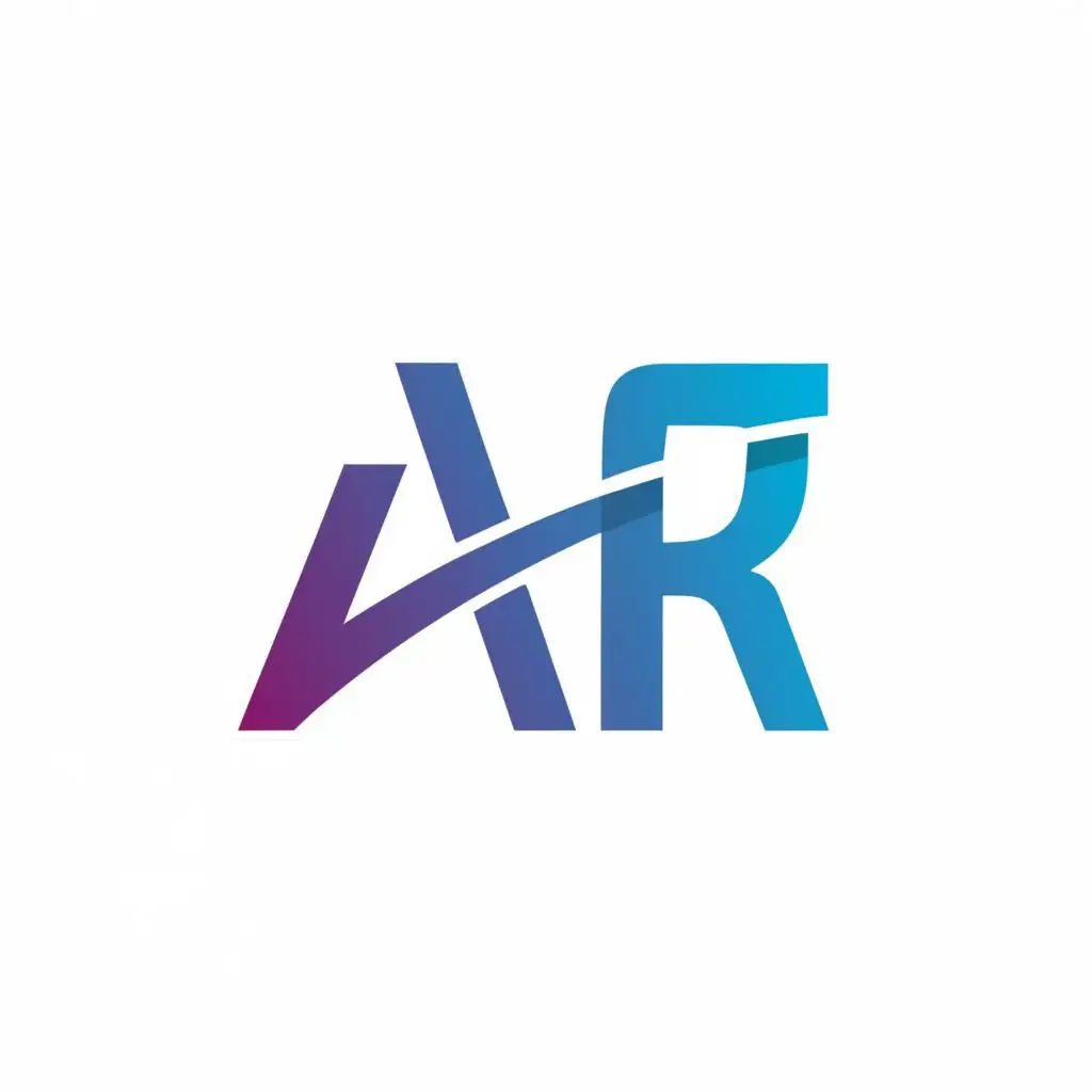logo, <>, with the text "ARI", typography, be used in Technology industry
