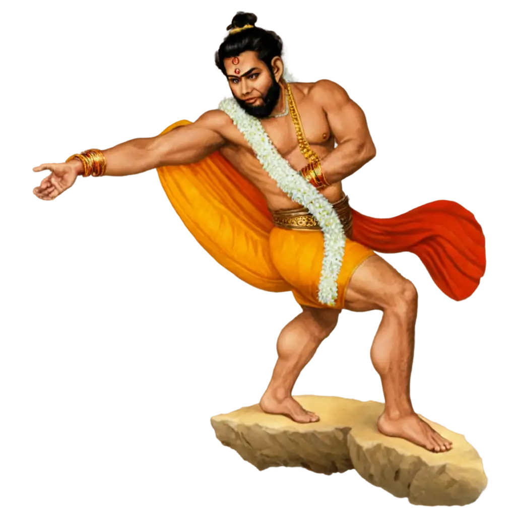 Masterfully-Crafted-Hanuman-PNG-Capturing-the-Mythical-Heros-Essence