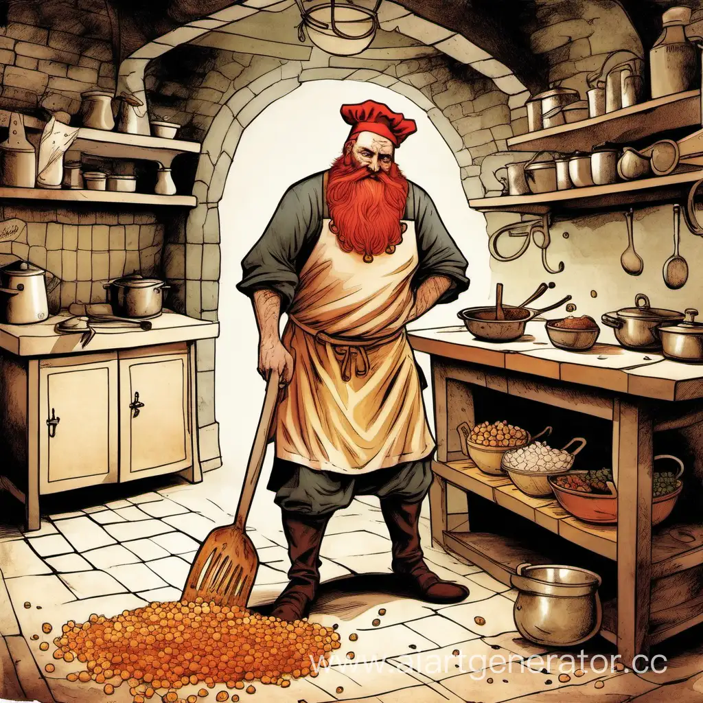 Fantasy-Chef-with-Majestic-Red-Beard-Cooking-Delightful-Feast