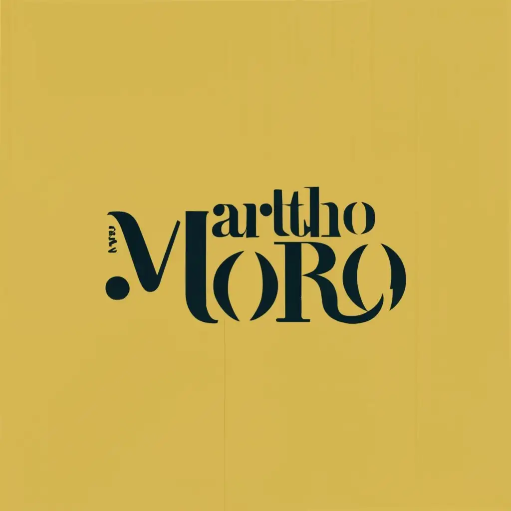 logo, Artho
Moro, with the text "Arthomoro", typography, be used in Legal industry