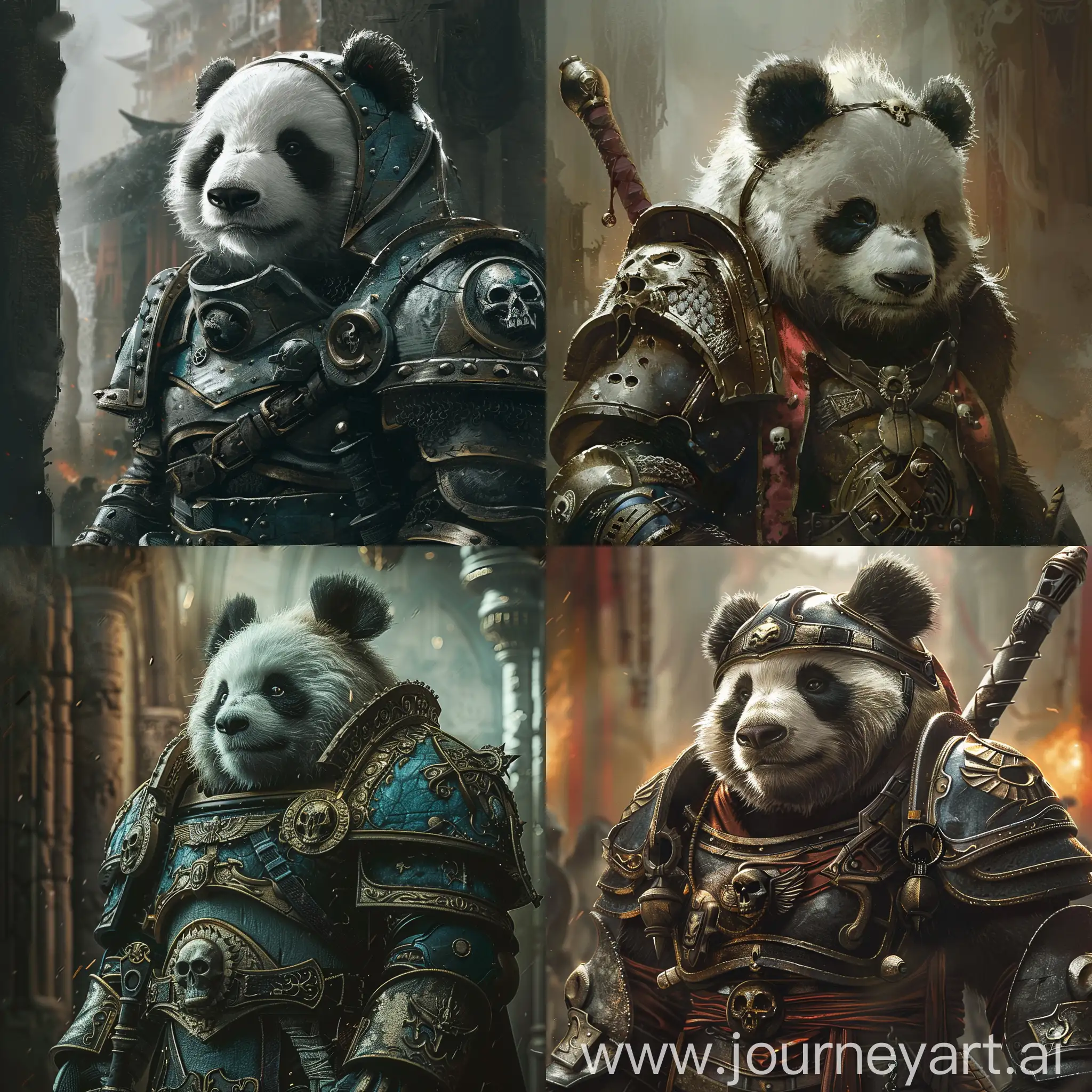 Warhammer-Panda-Warrior-in-Armor-and-Helmet