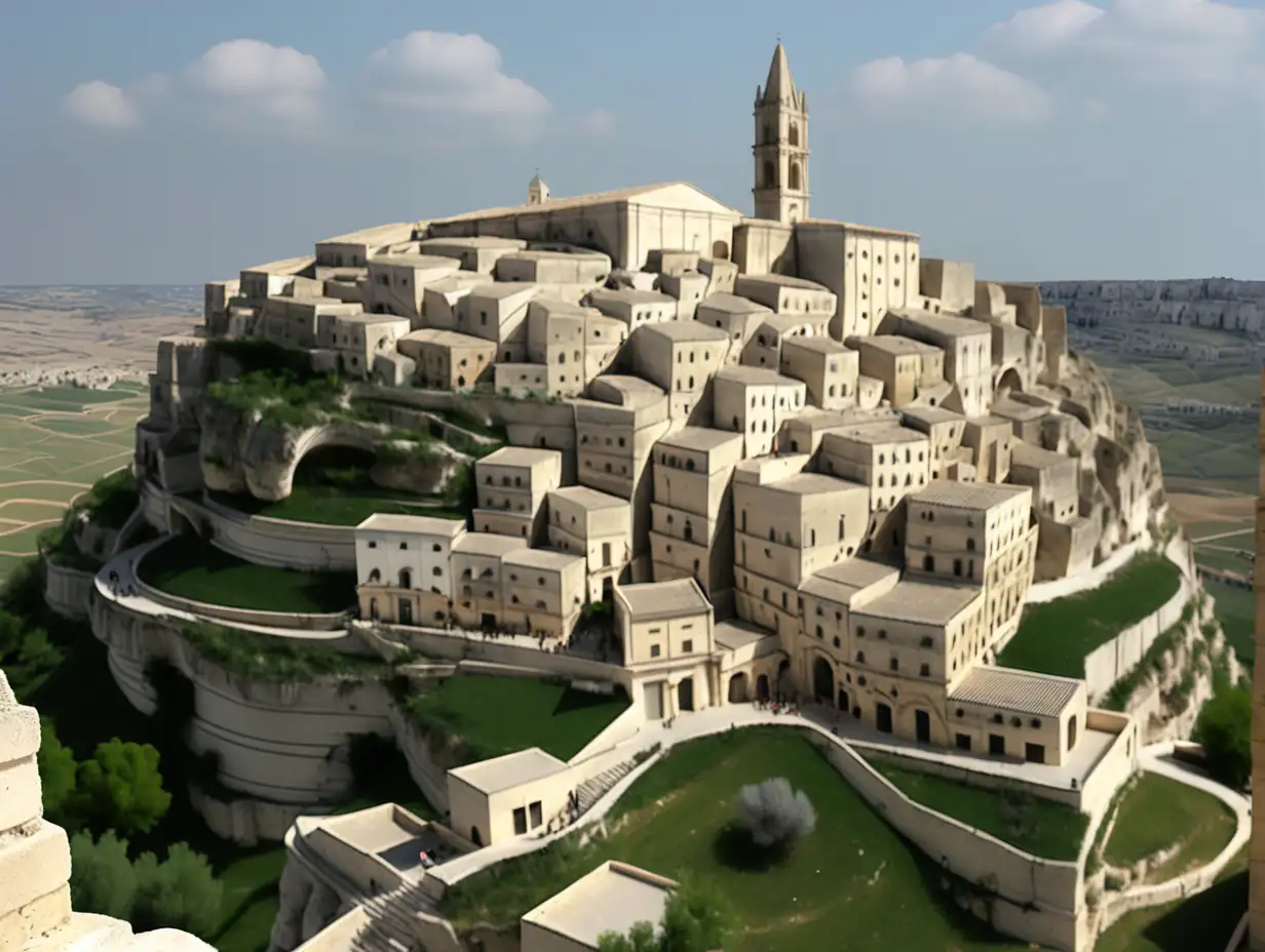 Sassi Matera Architecture at Sunset Historical Beauty Unveiled