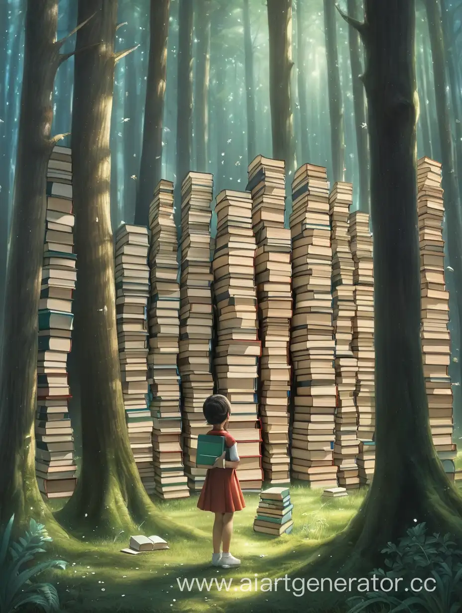 Лес из книг