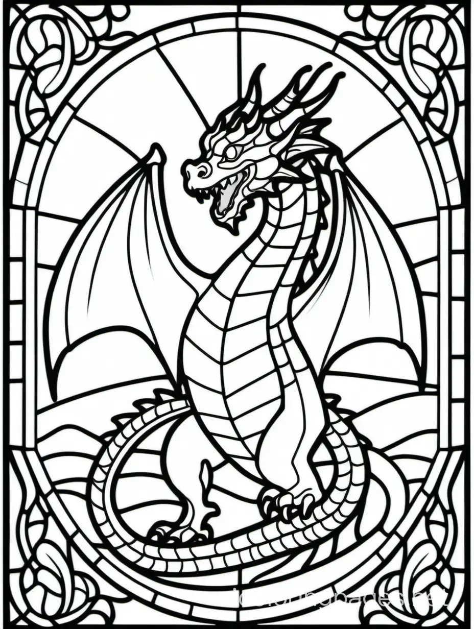 Dragon-Stained-Glass-Window-Coloring-Page-for-Kids