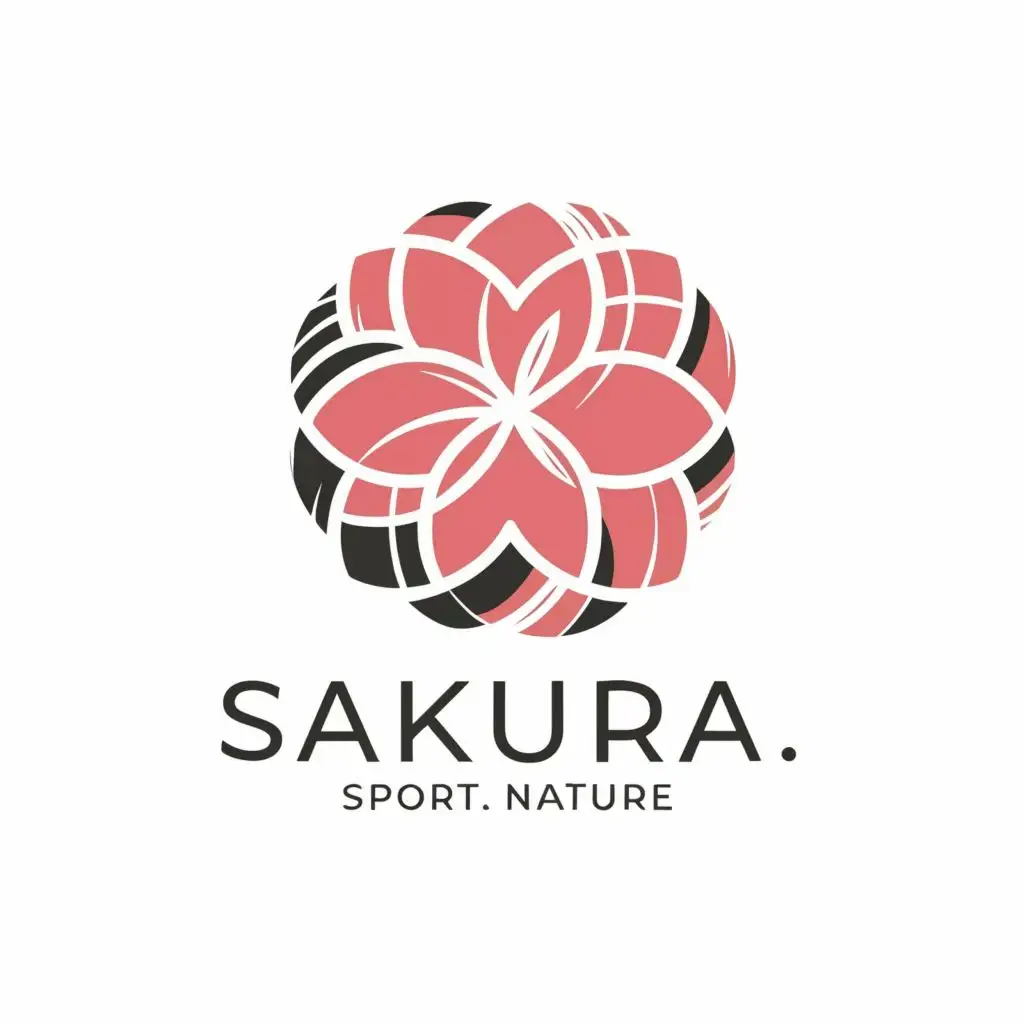 logo, sakura.sport,nature, with the text "Sakura Essence", typography, be used in Retail industry