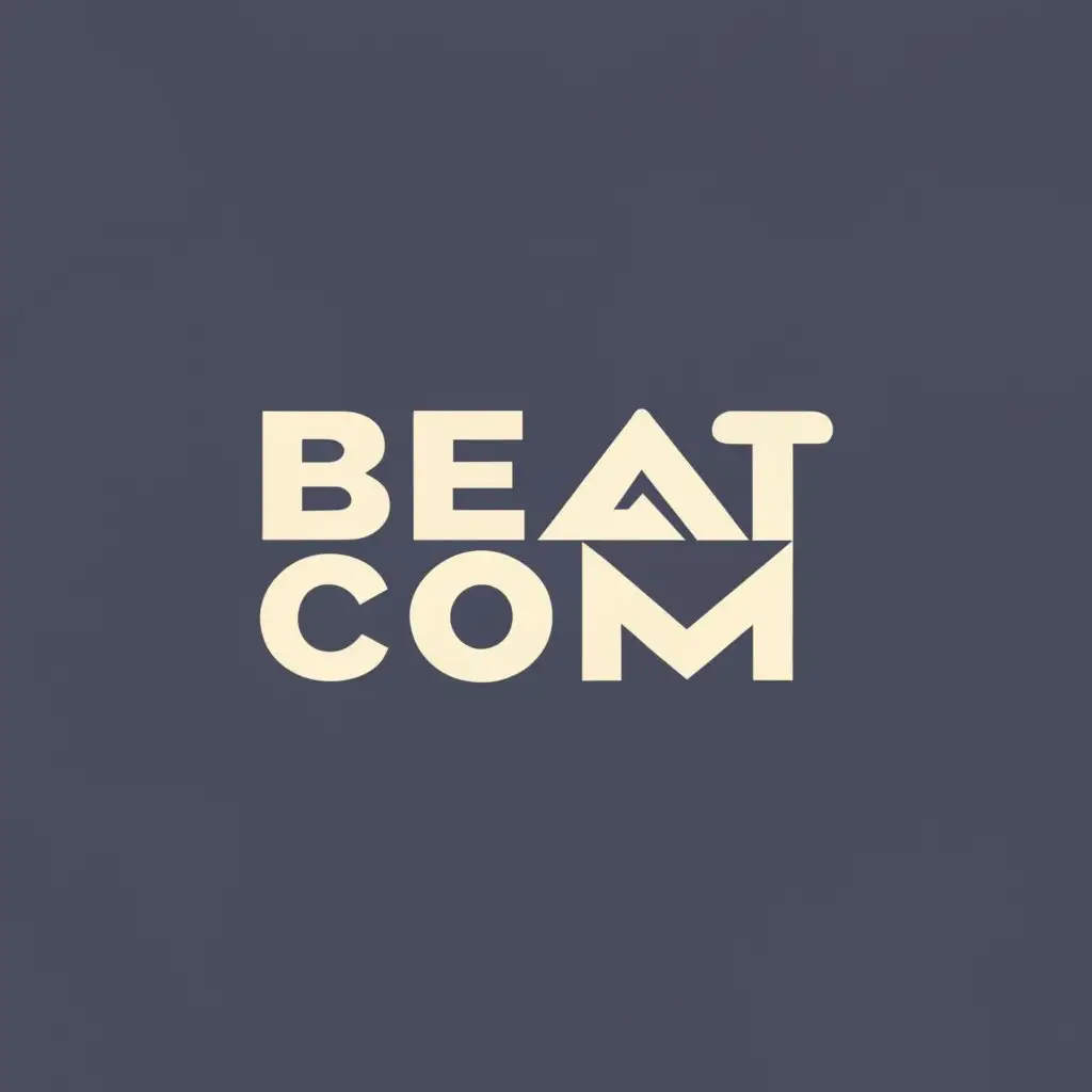 logo, Laptop, with the text "BEATCOM LAPTOP", typography, be used in Technology industry