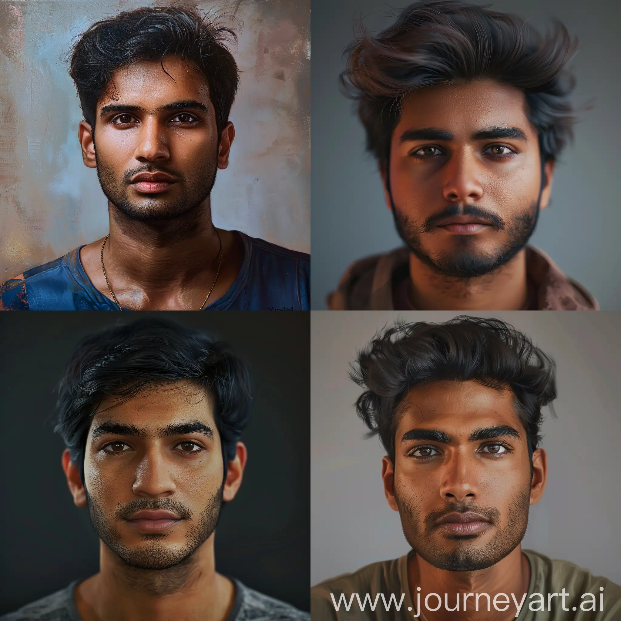 generate a human by their name - Vinay, hyper realistic