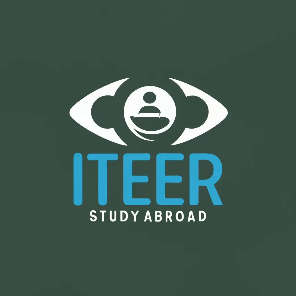 logo, god of travel, with the text "iter study abroad", typography, be used in Travel industry