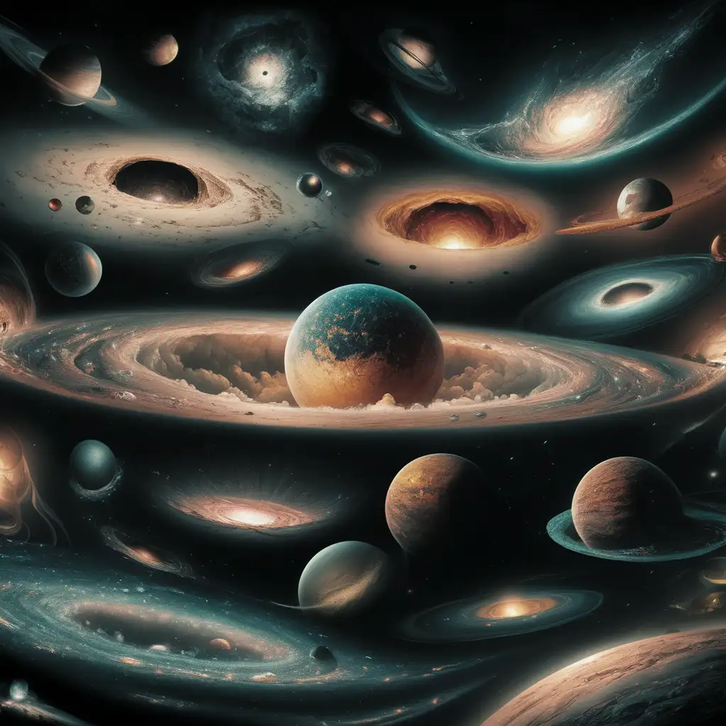 Вселенная продолжает расширяться, и возможно существование множества вселенных с разными физическими законами