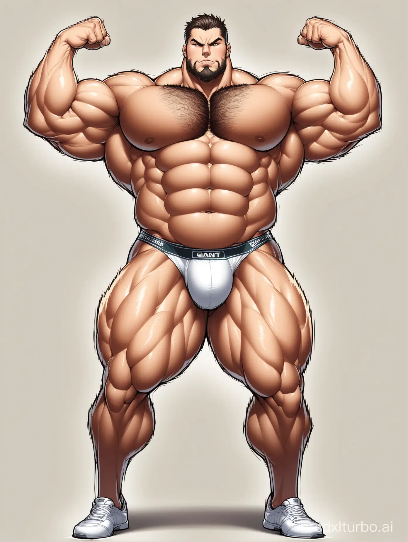 Massive-Muscle-Stud-Showing-Huge-Biceps-in-Underwear