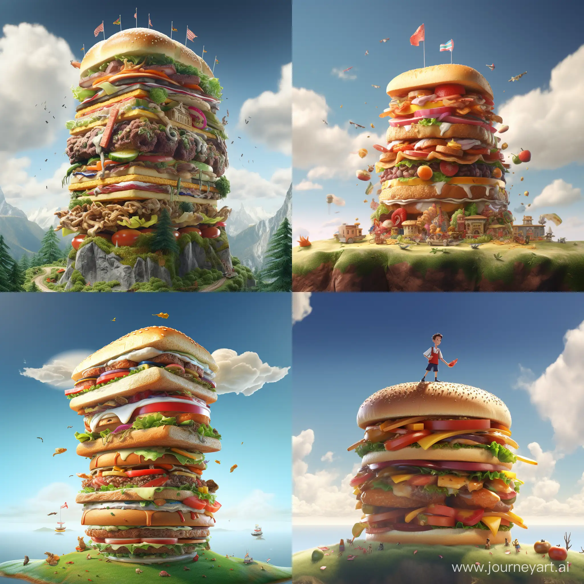 Tower-Sandwich-Whimsical-3D-Animation-of-a-Very-Tall-Sandwich