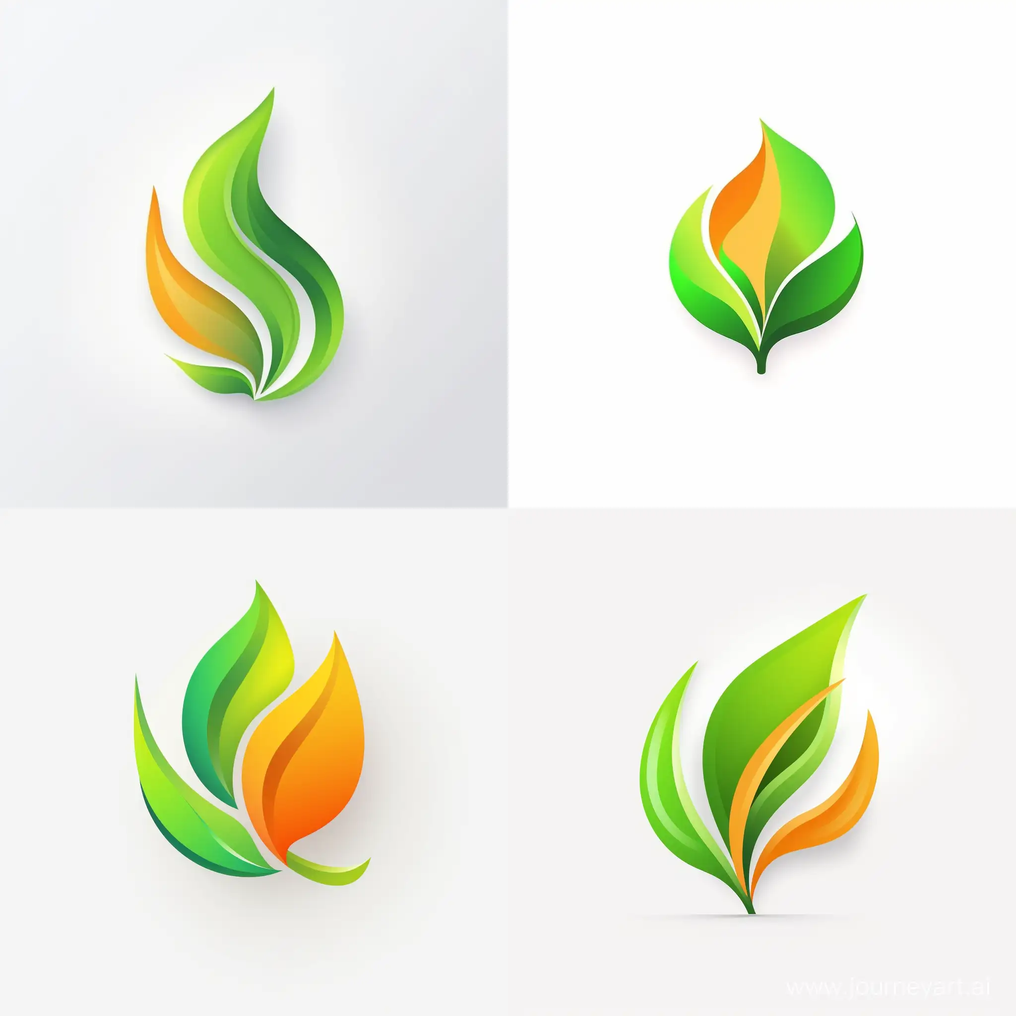 Enersave-EcoFriendly-Battery-Saver-Logo-with-Leaf-and-Arrow
