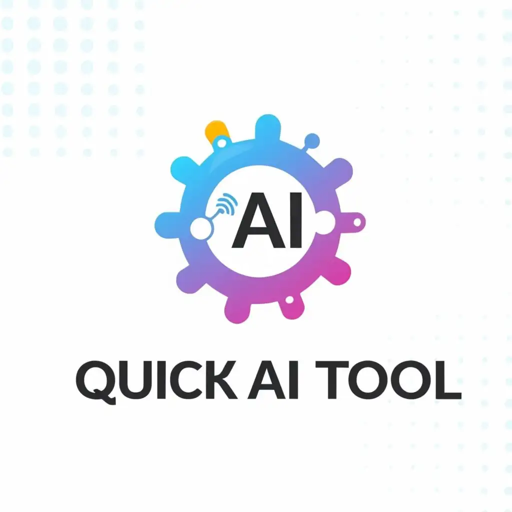 logo, Ai,Technology, with the text "Quick Ai Tool", typography, be used in Technology industry
