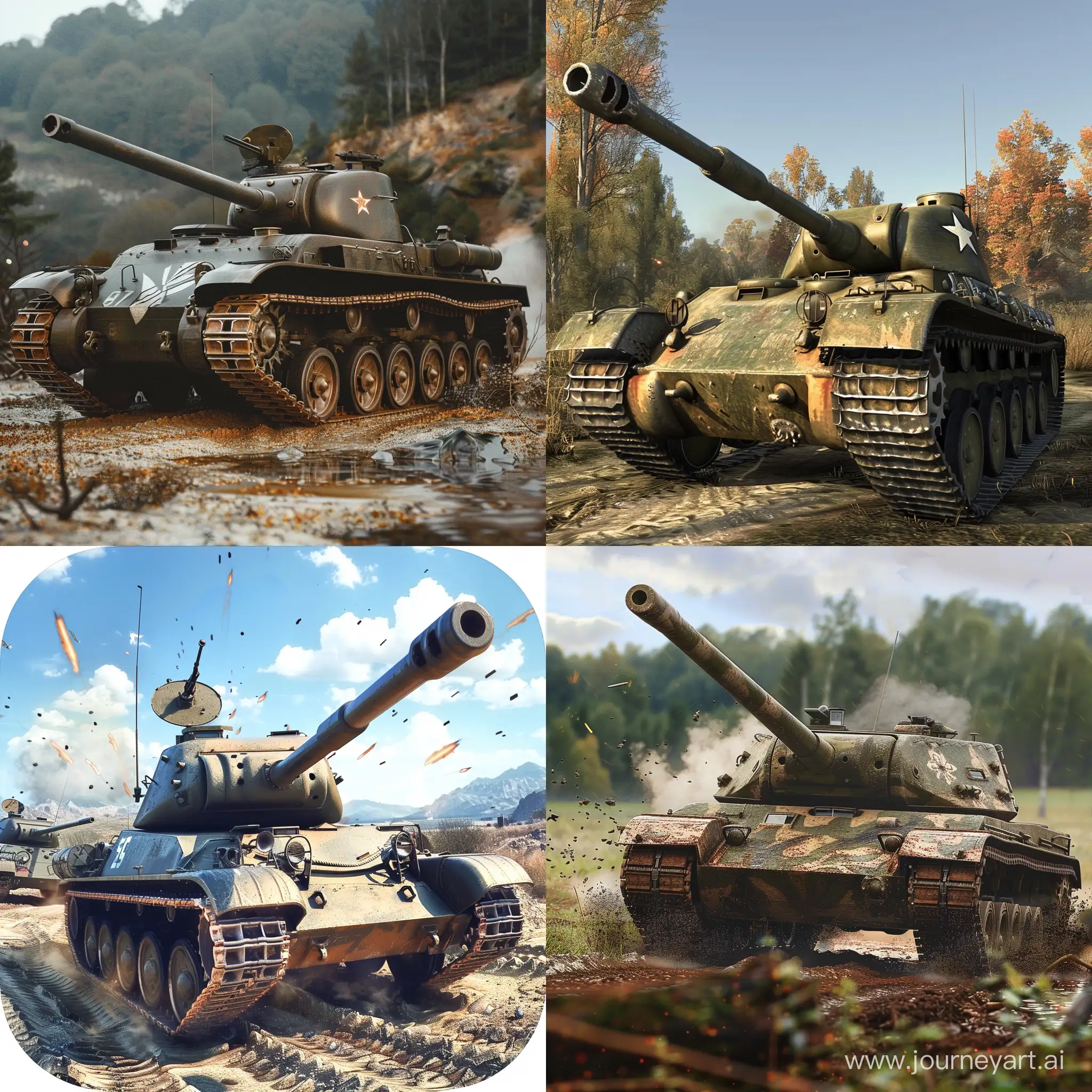 Intense-WW2-Tank-Battle-in-Ultra-Realistic-War-Thunder-Scene