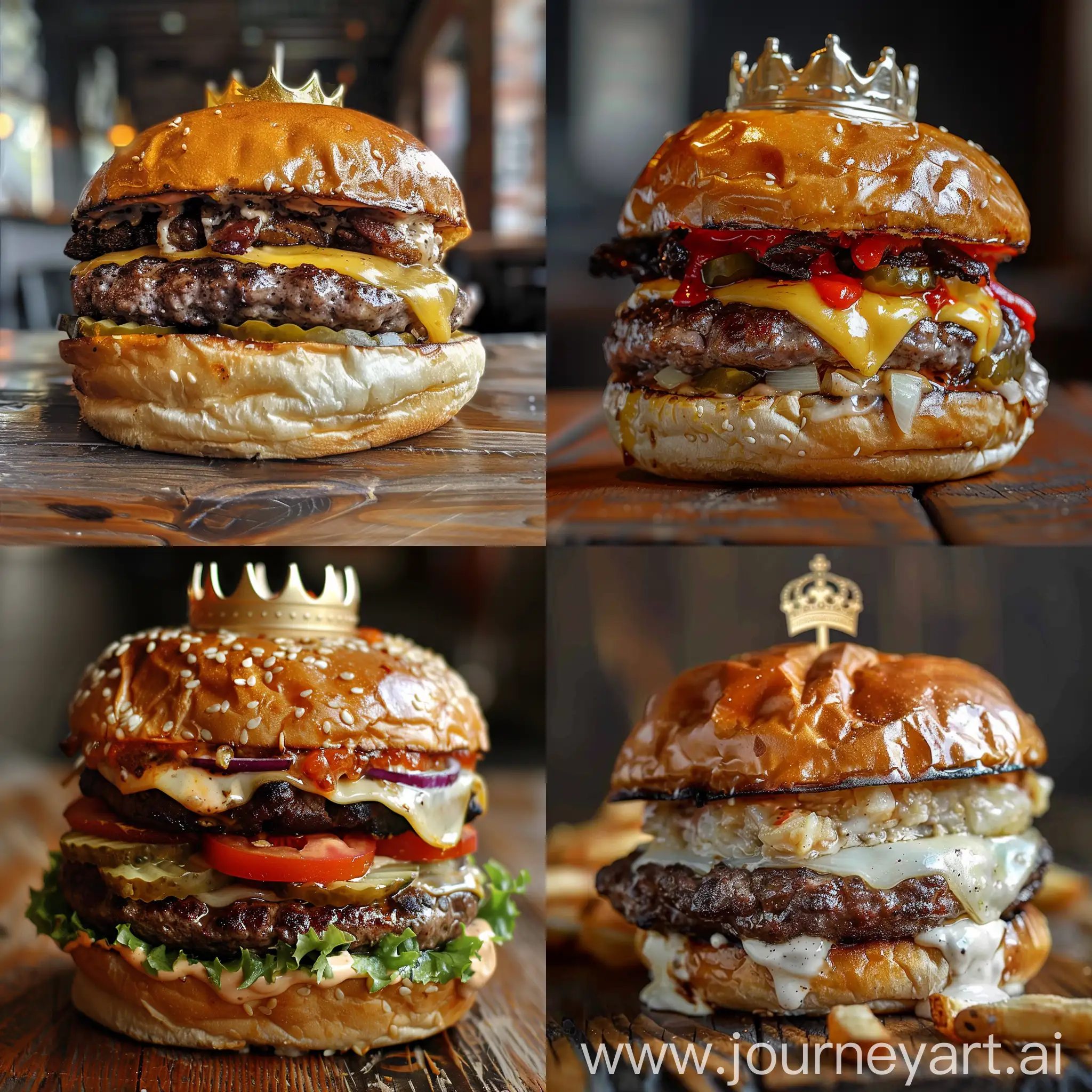 Crown burger