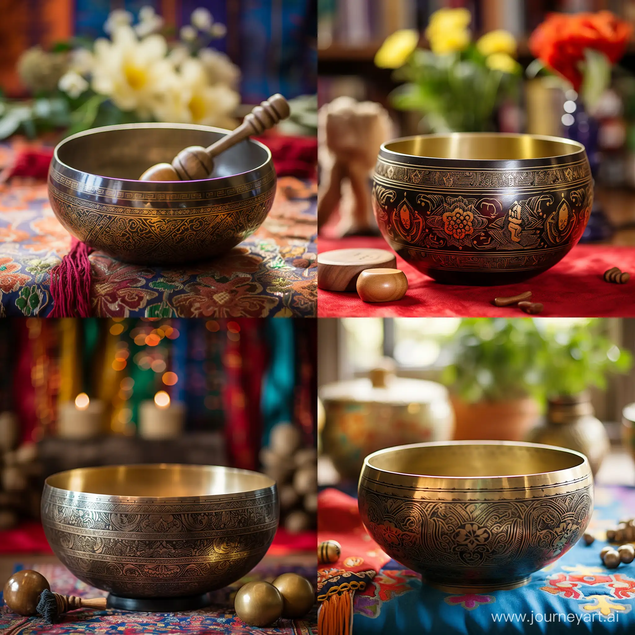 big Tibetan singing bowl --style raw 