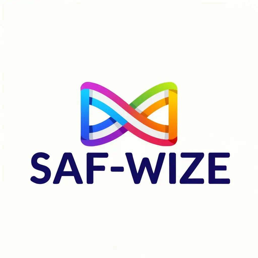 a logo design,with the text "Safe-Wize", main symbol:bridge,complex,be used in Internet industry,clear background