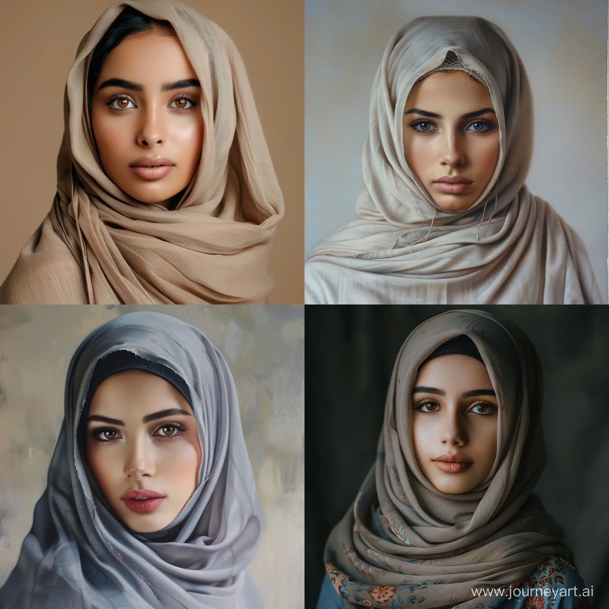 Enchanting-Arab-Beauty-in-Traditional-Veil