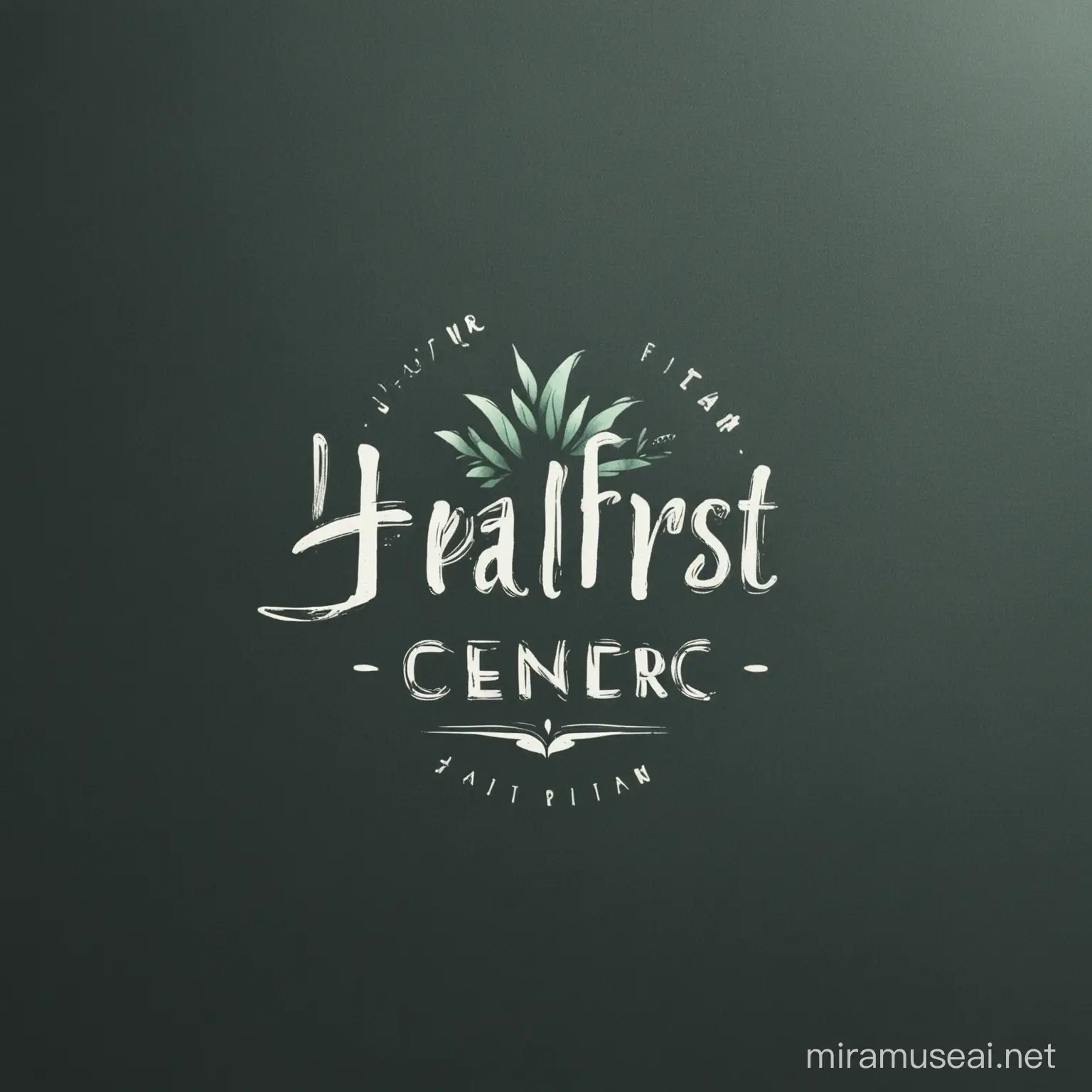 Healing Center Logo Design Symbolizing Harmony and Renewal