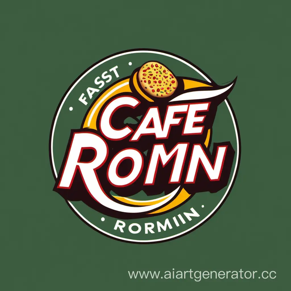 Logo of the fast food cafe CAFE ROMIN