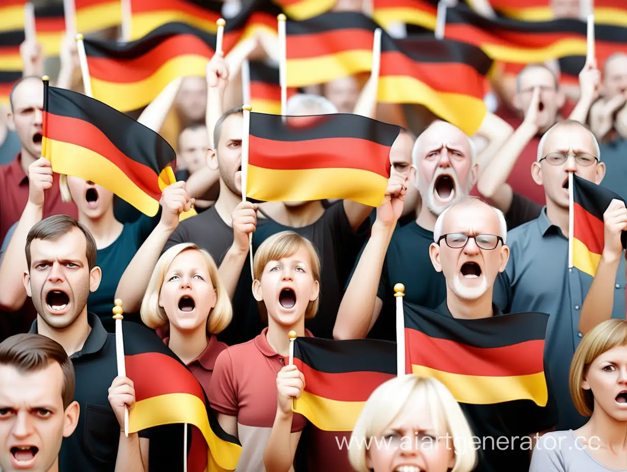 German-Flag-Worship-Gathering