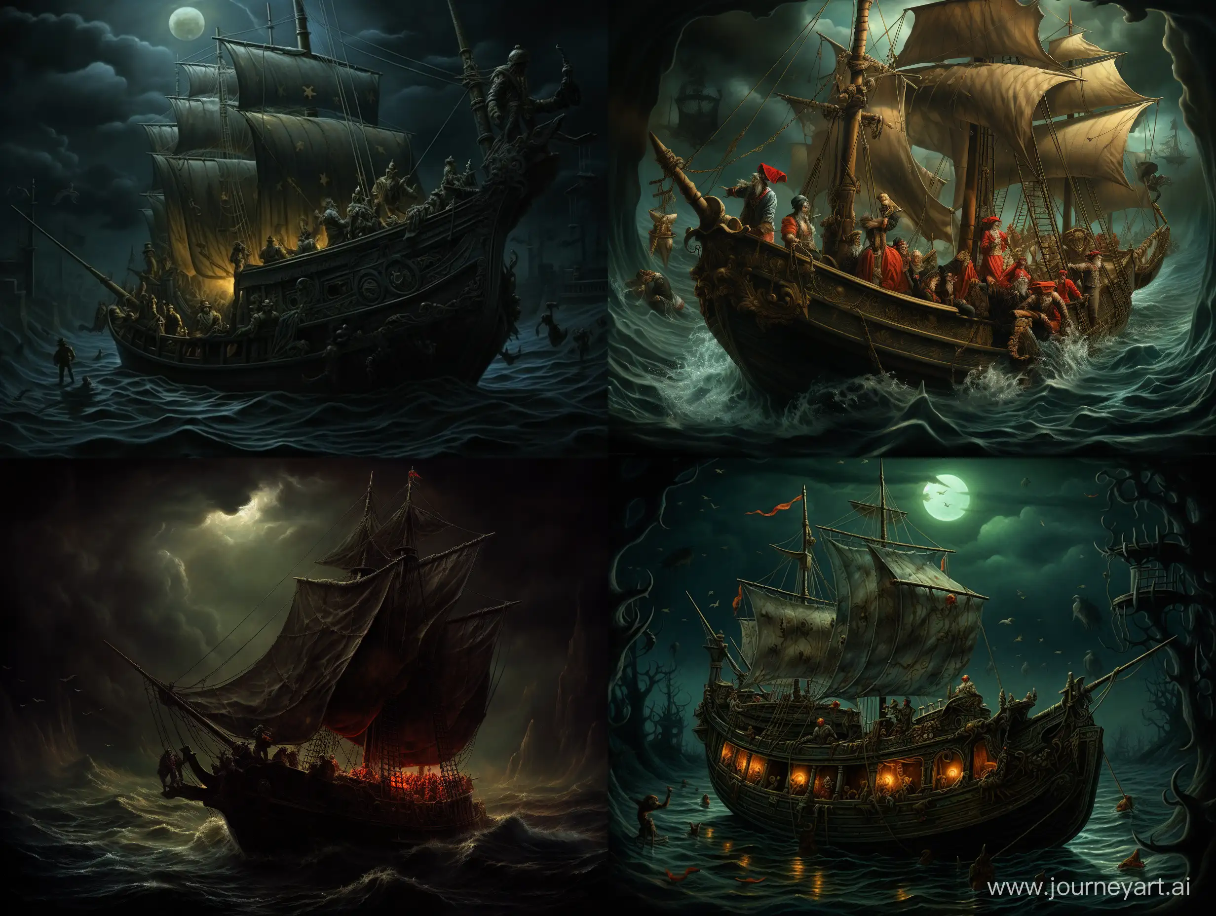 Mystical-Journey-on-the-Ship-of-Fools-through-Ancient-Waters