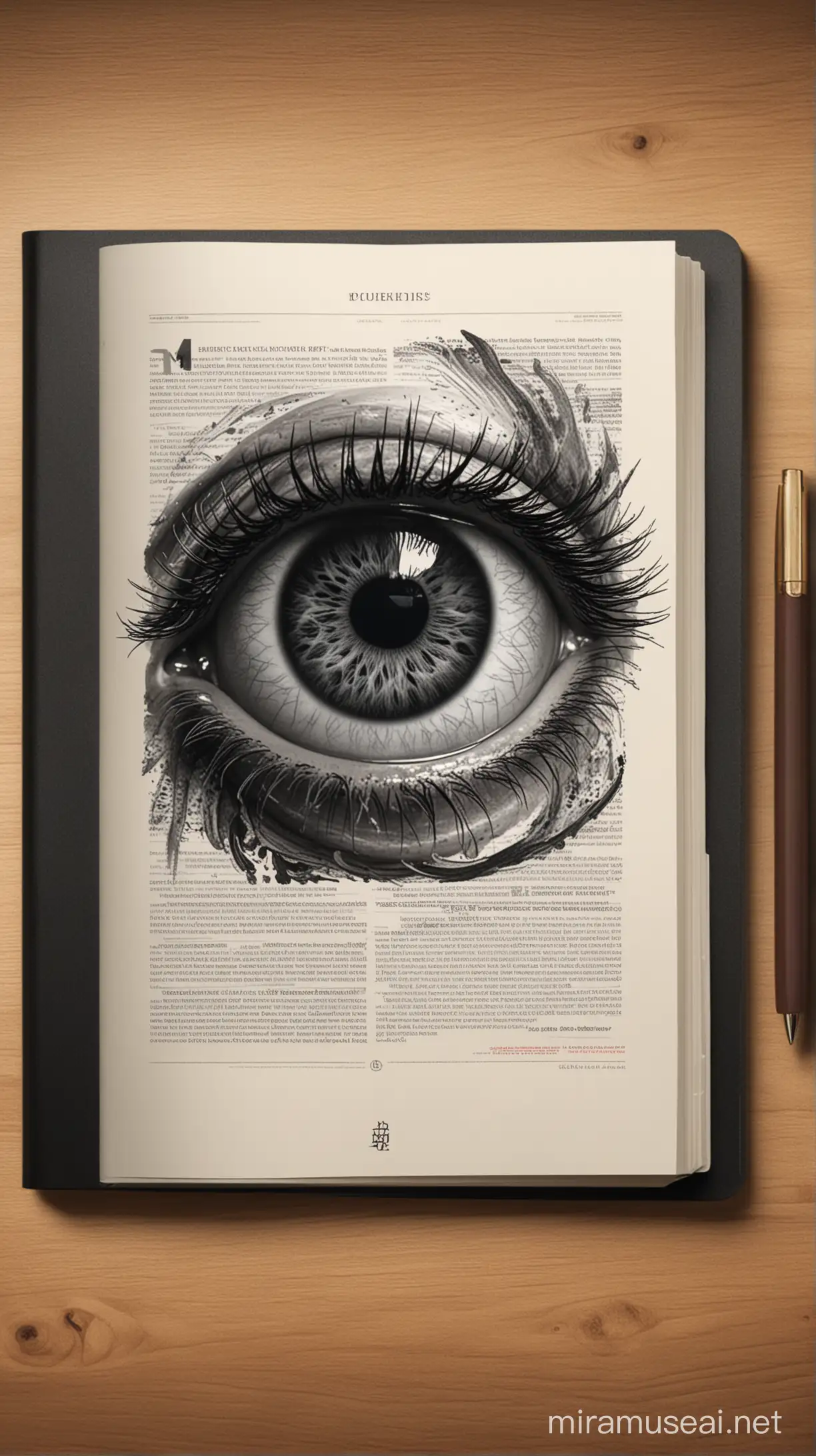 Captivating Illustration of Book Essence and Concept