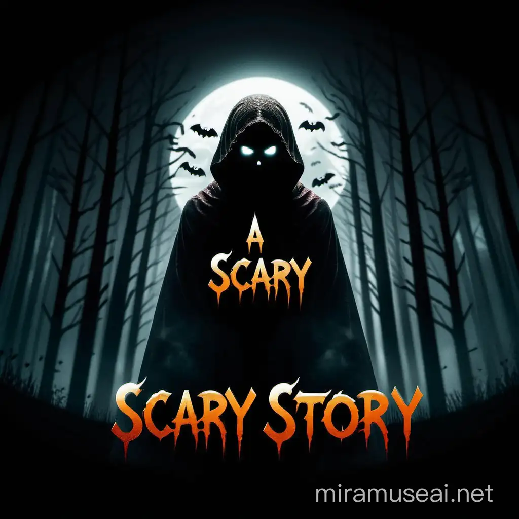 a scary story youtube channel logo