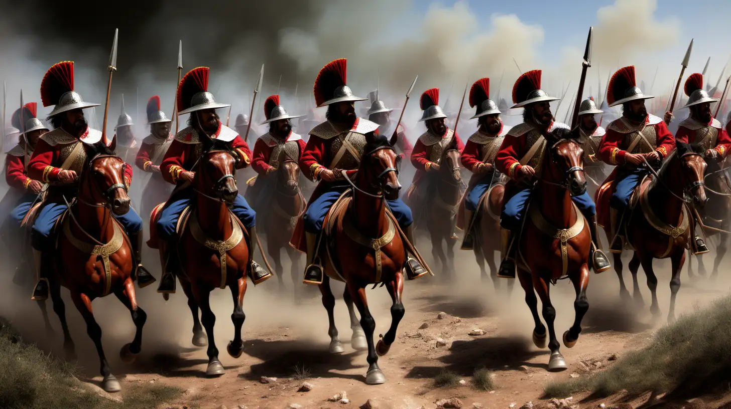 Spanish Tercios Engage in Fierce Battle Historical Warfare Art
