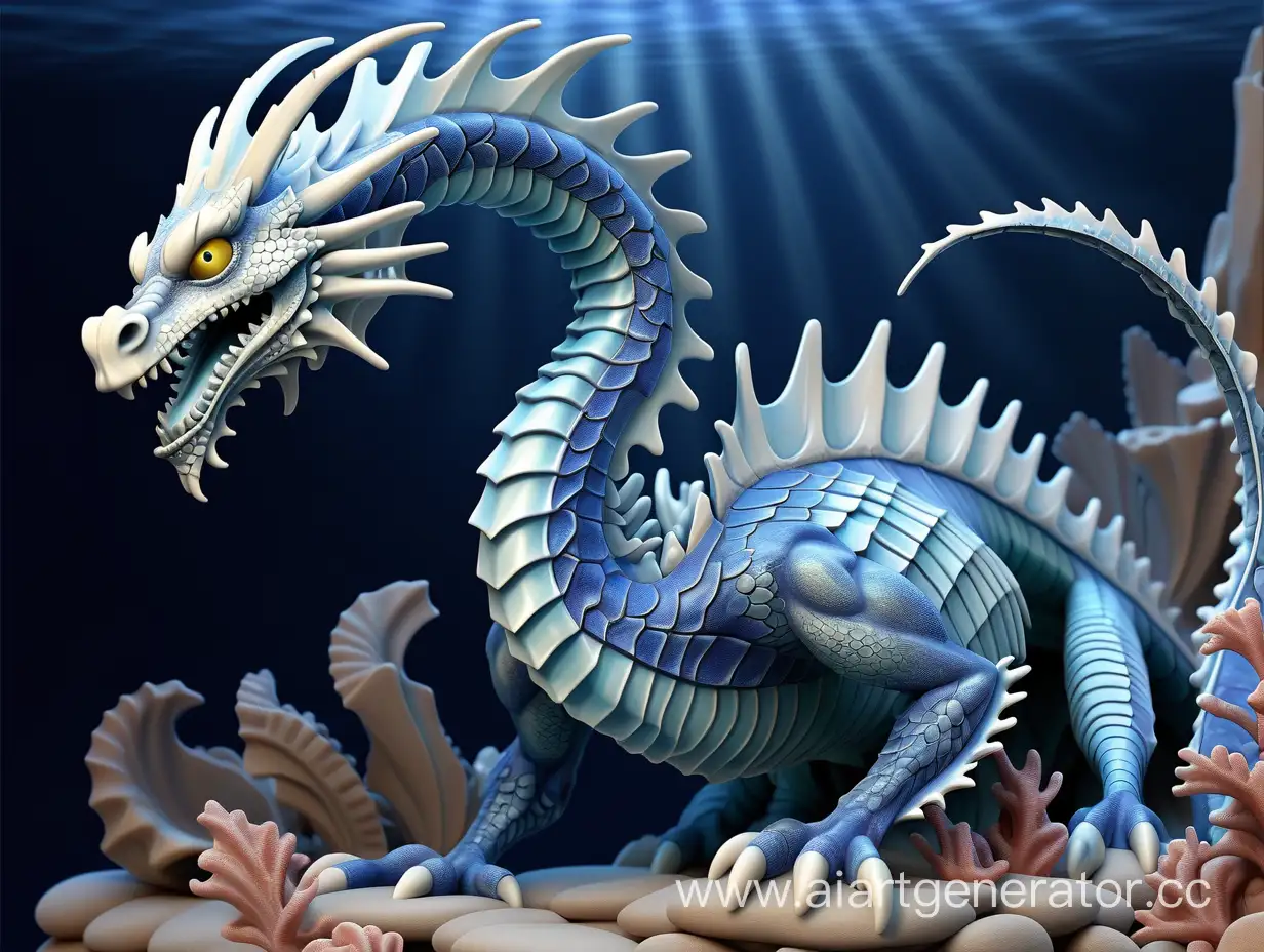 Majestic-Oceanic-Sea-Dragon-with-Exquisite-Details