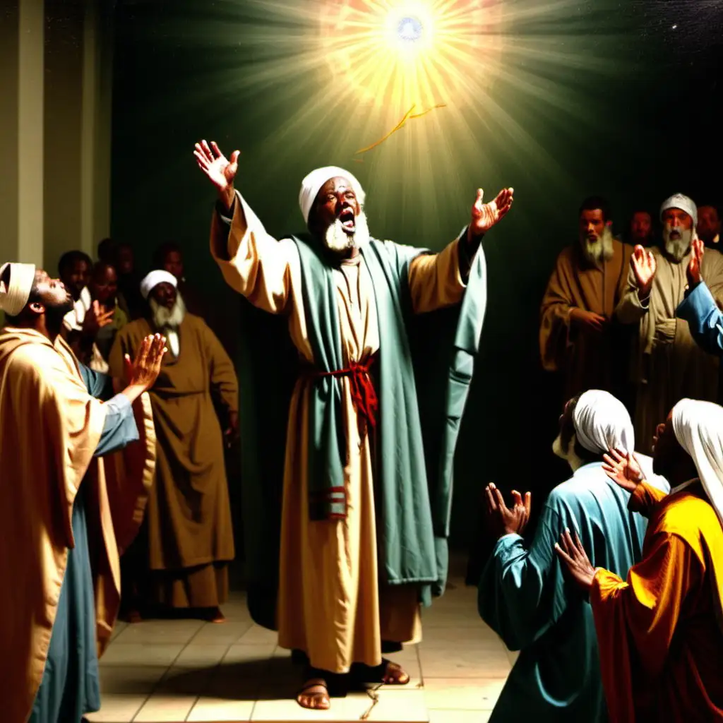 Elisha the Prophet Performing Miracles