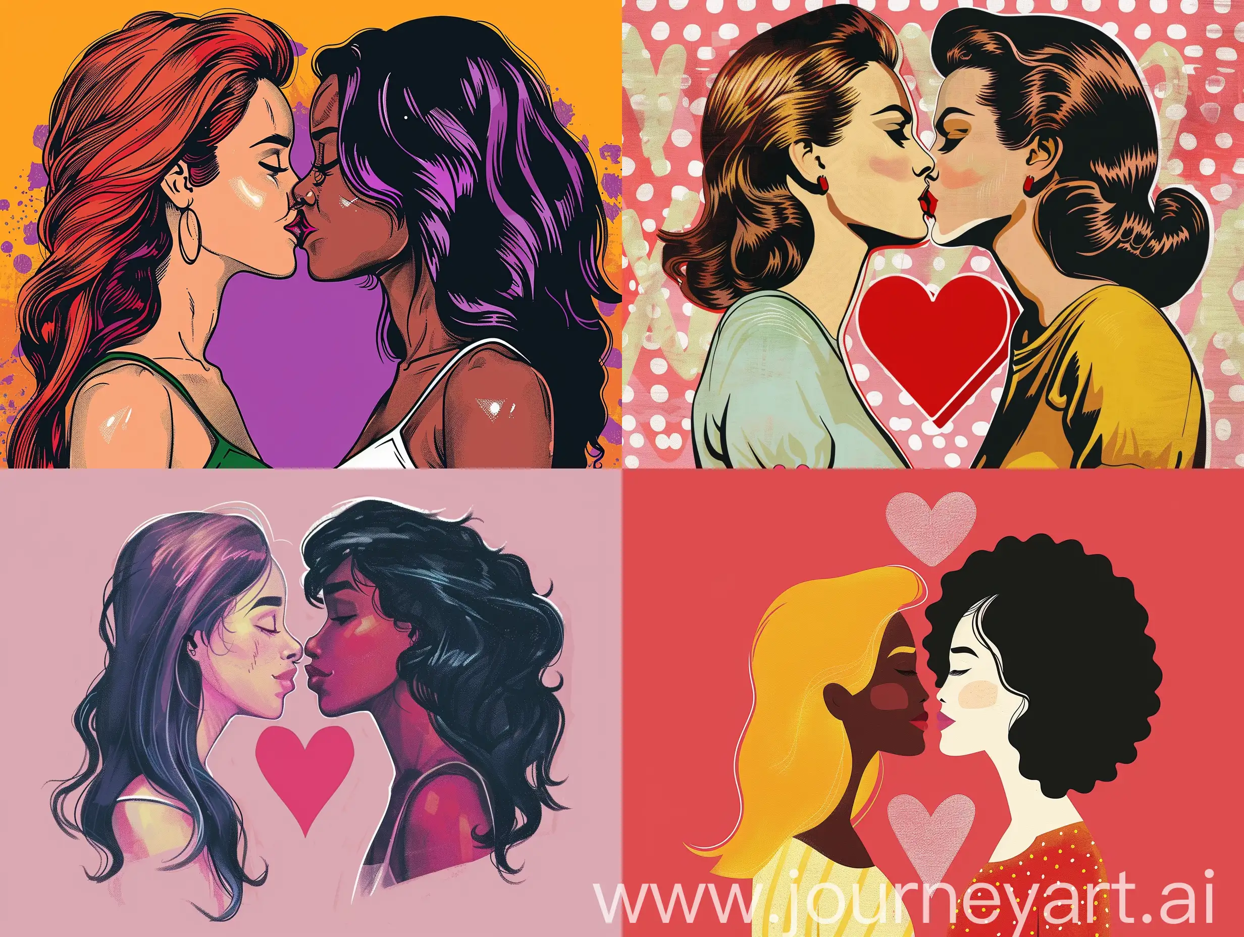 Joyful-Women-Embracing-Friendship-in-Vibrant-Colors