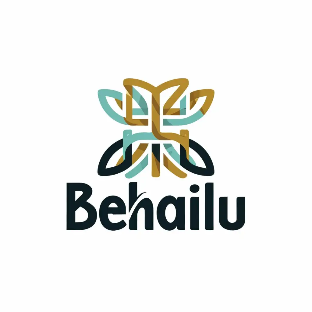 a logo design,with the text "Behailu", main symbol:@orthodox_mezmur,Moderate,clear background