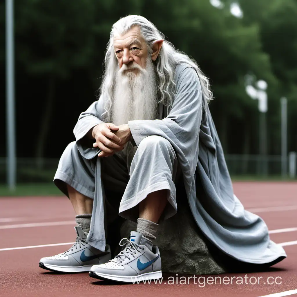 Gandalf-Wearing-Nike-Sneakers-in-Modern-Urban-Setting