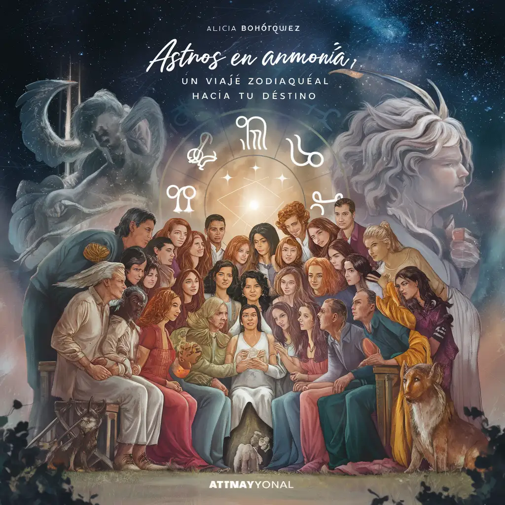 "Astros en Armonía; Un viaje zodiacal hacia tu Destino" Alicia Bohórquez