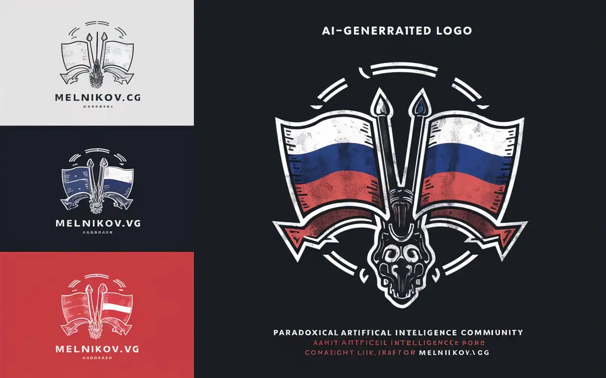 Analog of the logo, Melnikov.VG, artificial intelligence has learned to create an analog of the Melnikov.VG logo, artificial intelligence demonstrates how a neural network creates an analog of the logo..., author's style, Russian Federation, flag, Melnikov.VG, flag, Republic of Crimea, author's style, Paradoxical artificial intelligence of the community... © Melnikov.VG, melnikov.vg https://pay.cloudtips.ru/p/cb63eb8f ^^^^^^^^^^^^^^^^^^^^^