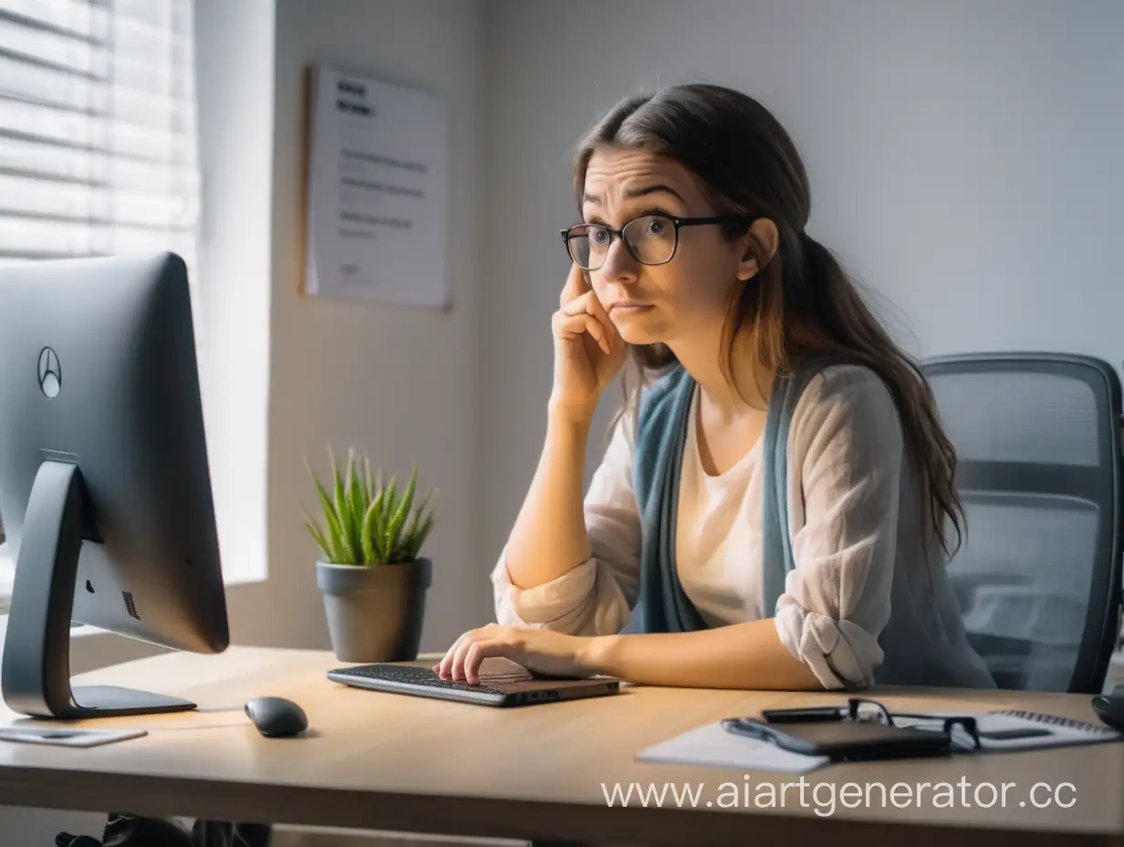 Confident-European-Woman-Rejecting-Job-Offer-While-Job-Hunting