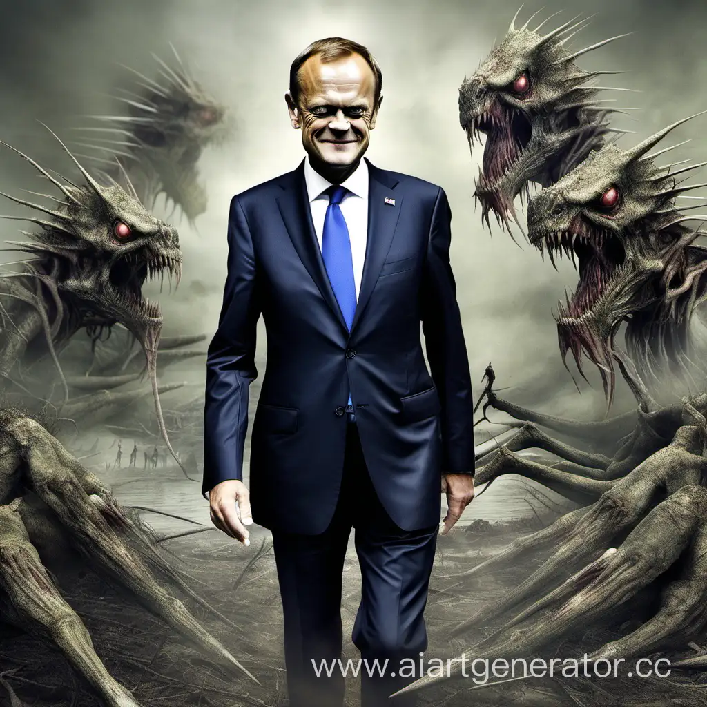 Donald-Tusk-Confronts-the-Nazimonster-in-a-Political-Showdown
