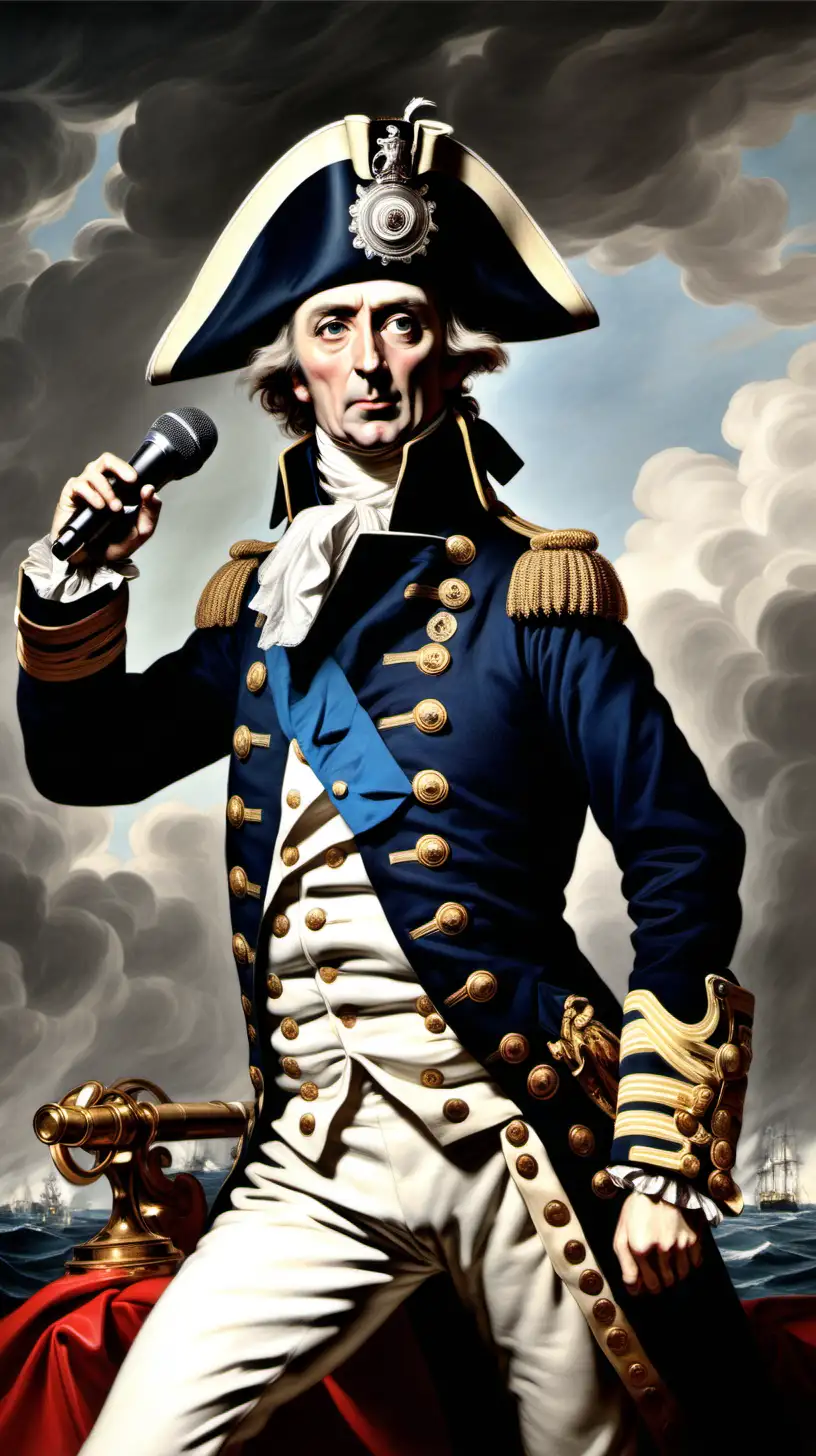 Admiral Horatio Nelson Epic Mic Drop Moment