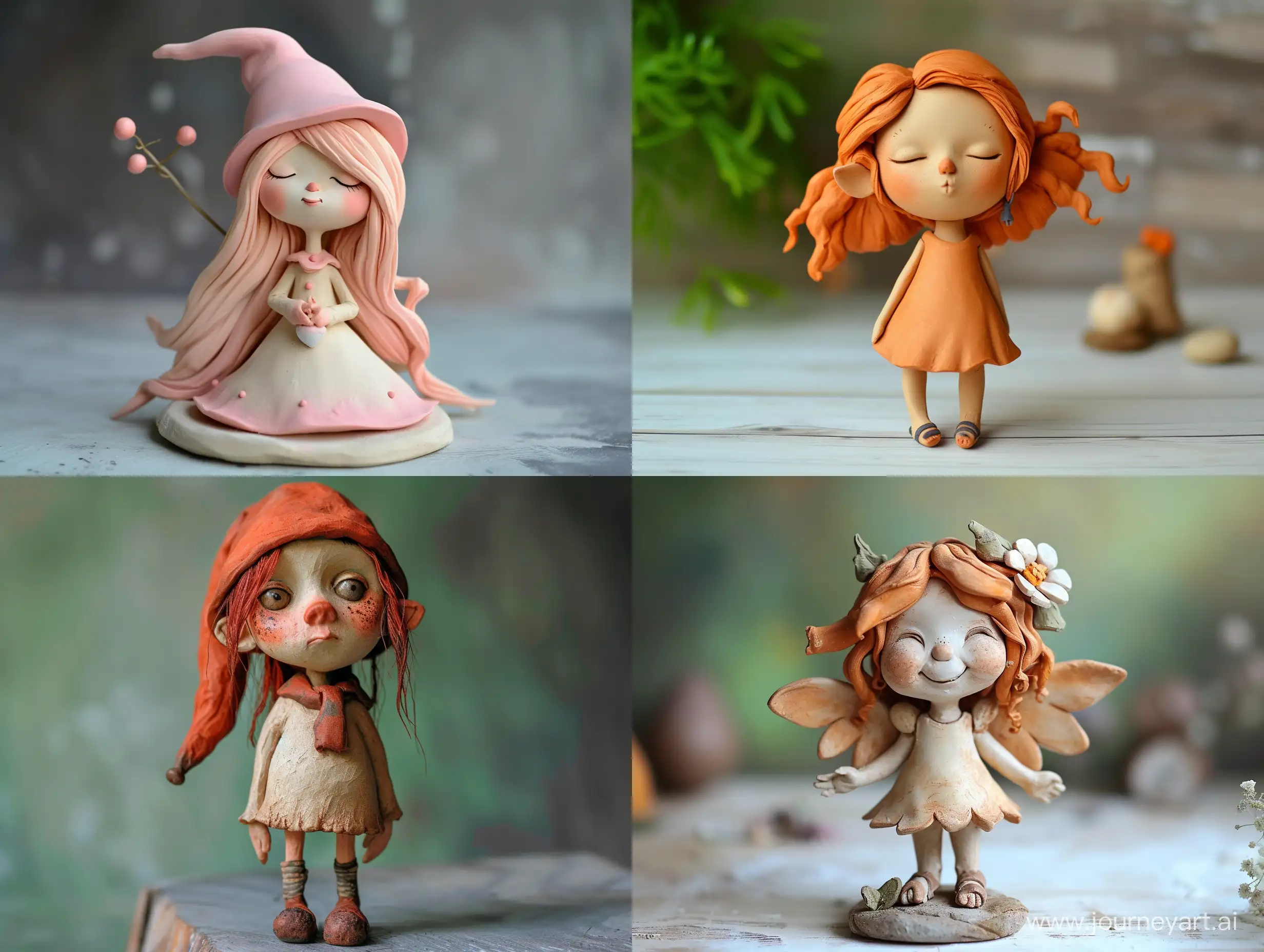Enchanting-Clay-Art-Imaginary-FairyTale-Character-Statuette