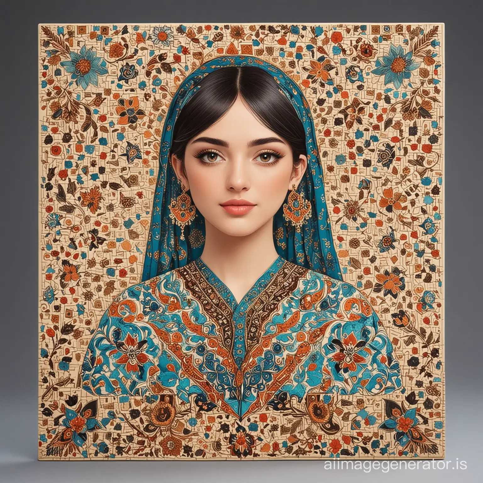 The design of Nii Anban skin maker based on Persian Gulf motifs
