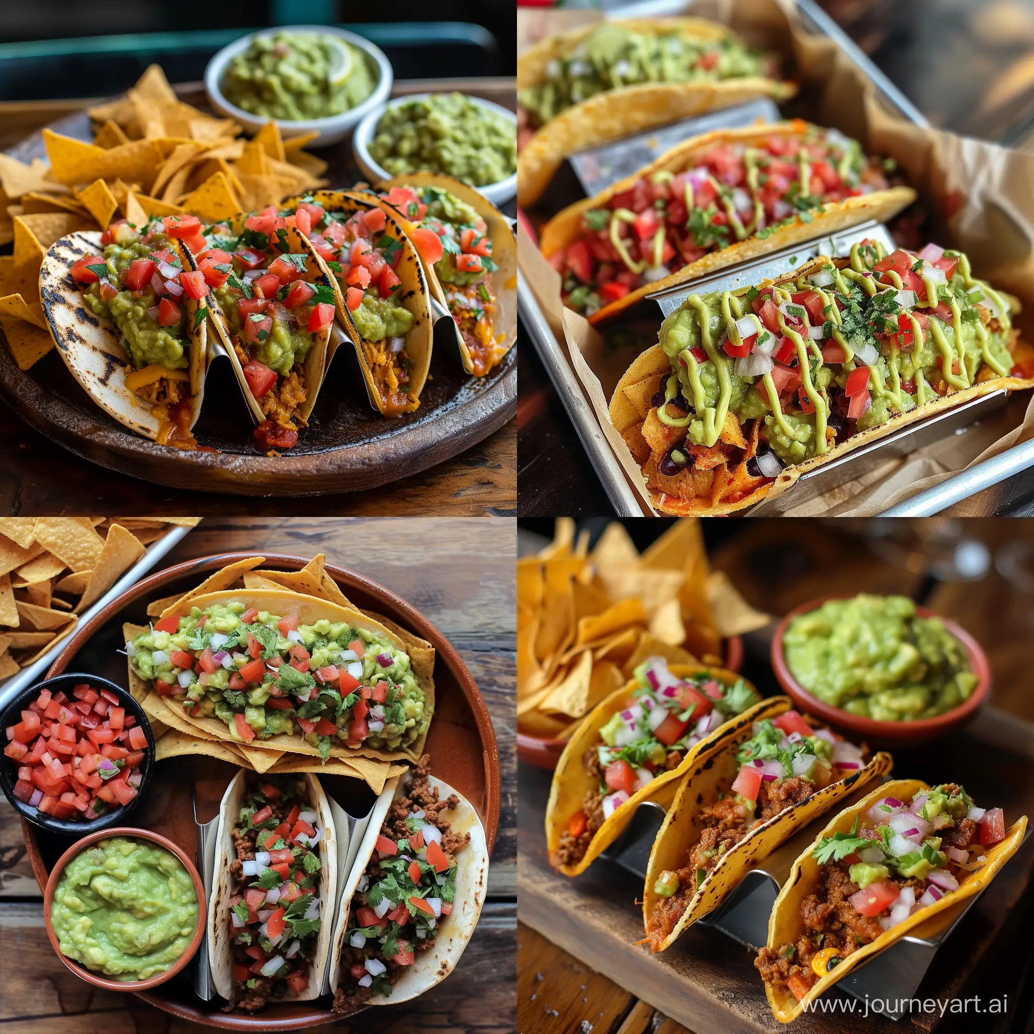 Vibrant-Mexican-Street-Food-Fiesta-with-Tacos-Nachos-and-Guacamole