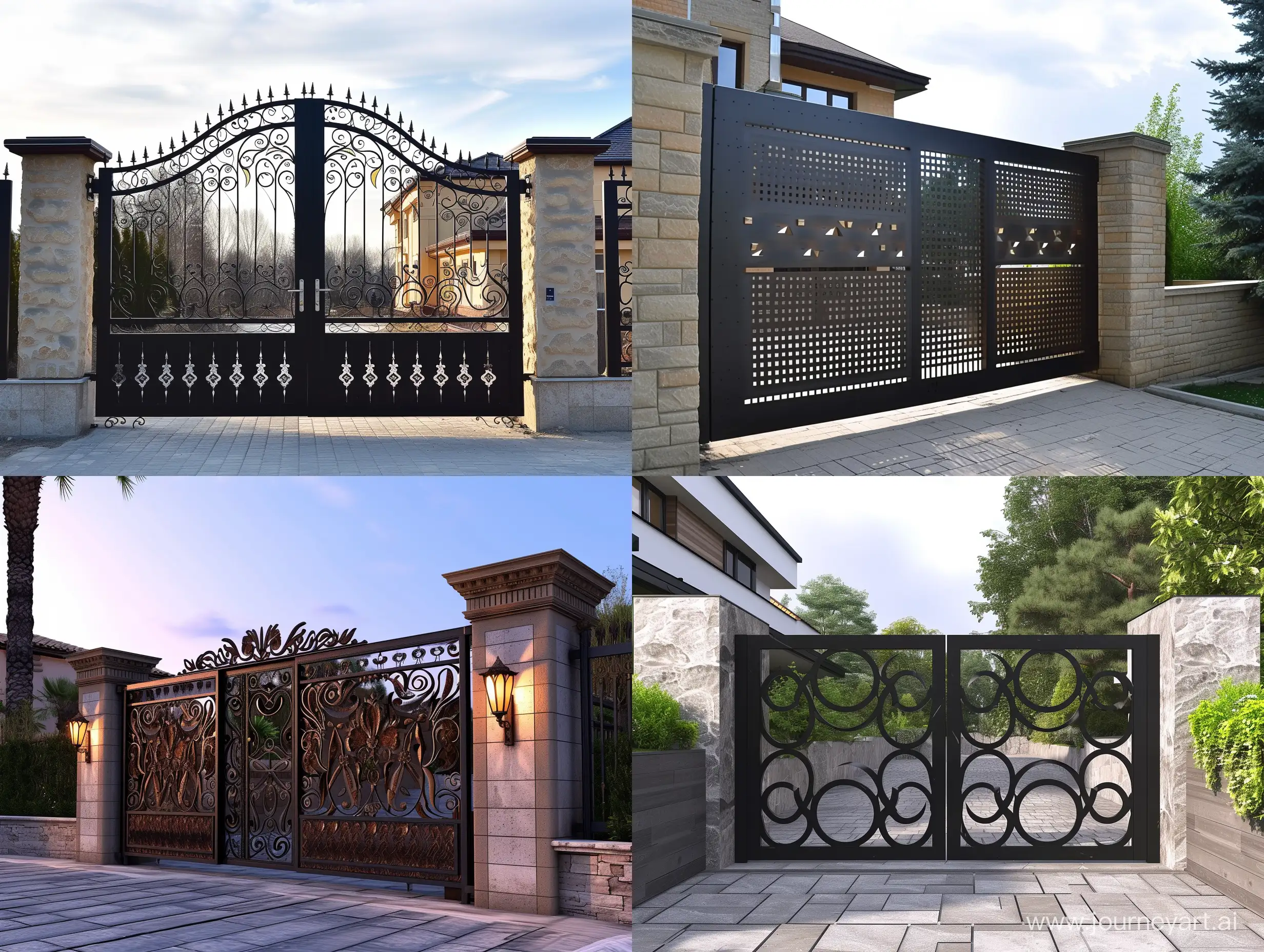 Elegant-Garden-Gate-Design-with-Intricate-Patterns