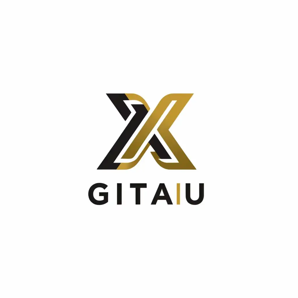a logo design,with the text "Gitau", main symbol:xauusd,Moderate,be used in Finance industry,clear background