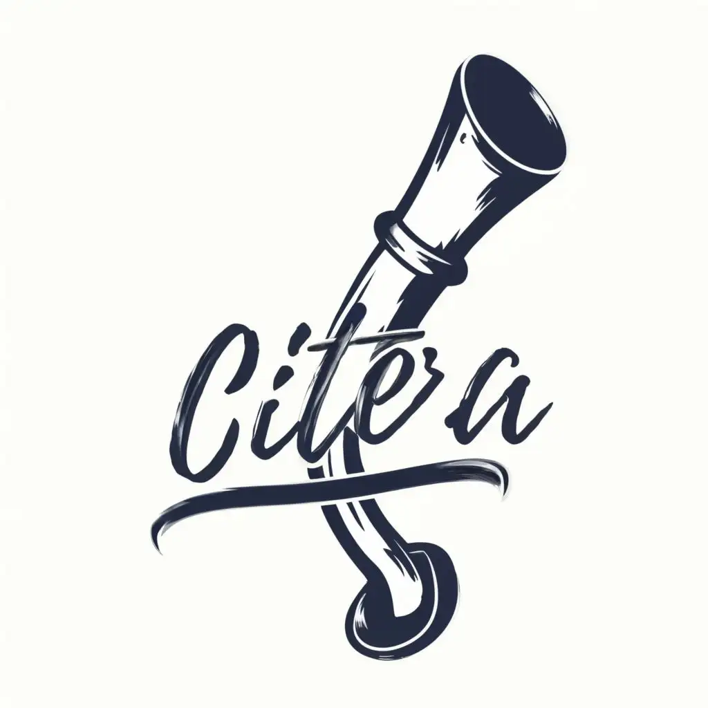 logo, Alp horn


, with the text "CITERA", typography, be used in Events industry