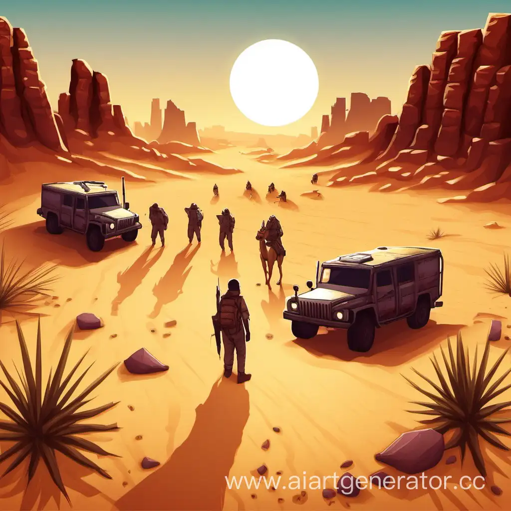 Иконка для игры Выживание в пустыне