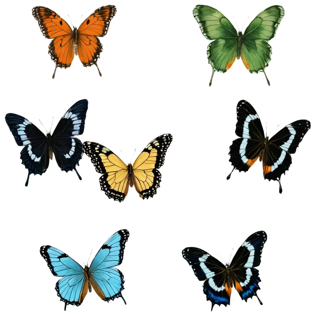 Exquisite-PNG-Butterfly-Illustration-Captivating-Beauty-in-HighQuality-Format