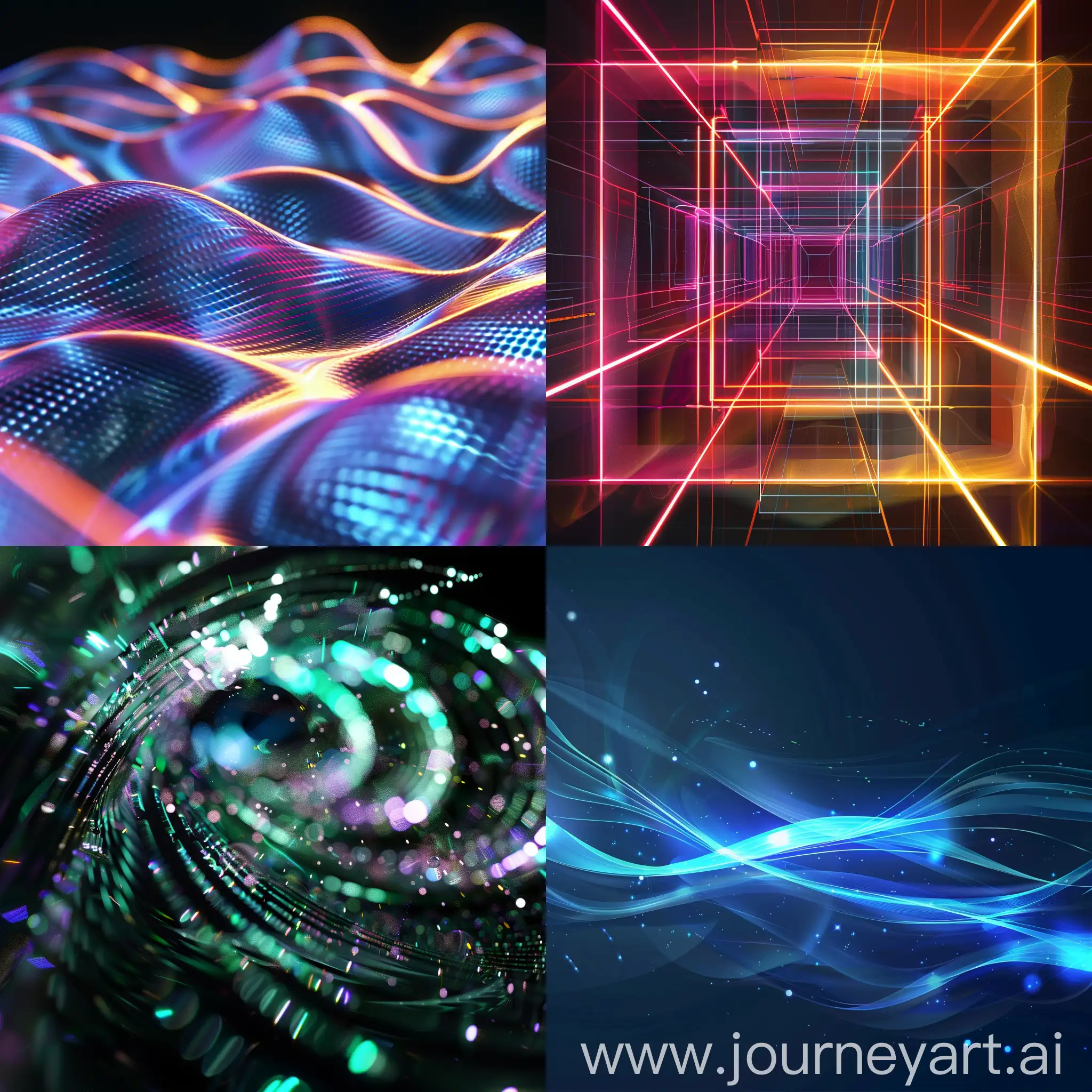 Vibrant-Holographic-Landscape-with-Abstract-Shapes