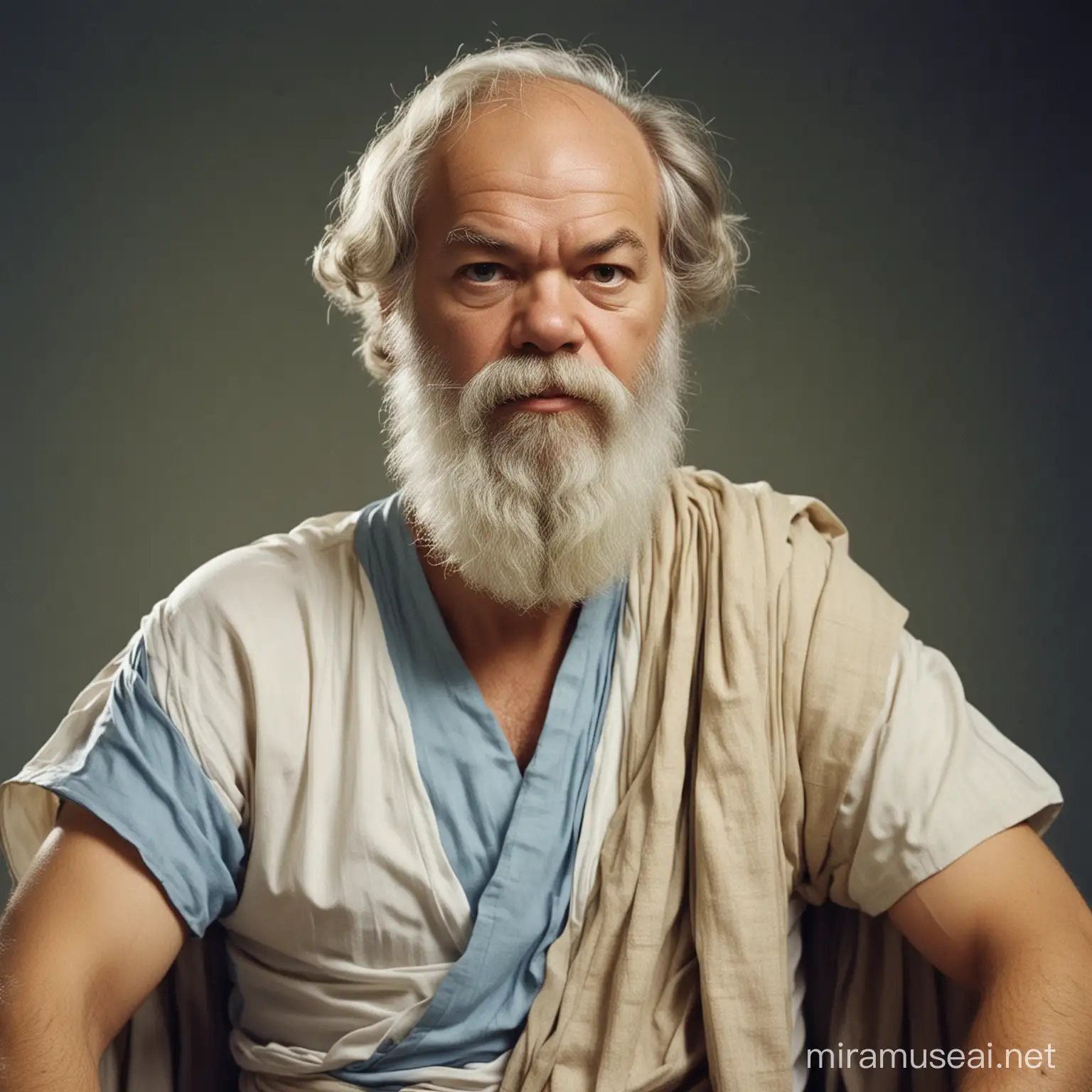 Modern Philosopher Socrates Dressed in Gen Z Fashion