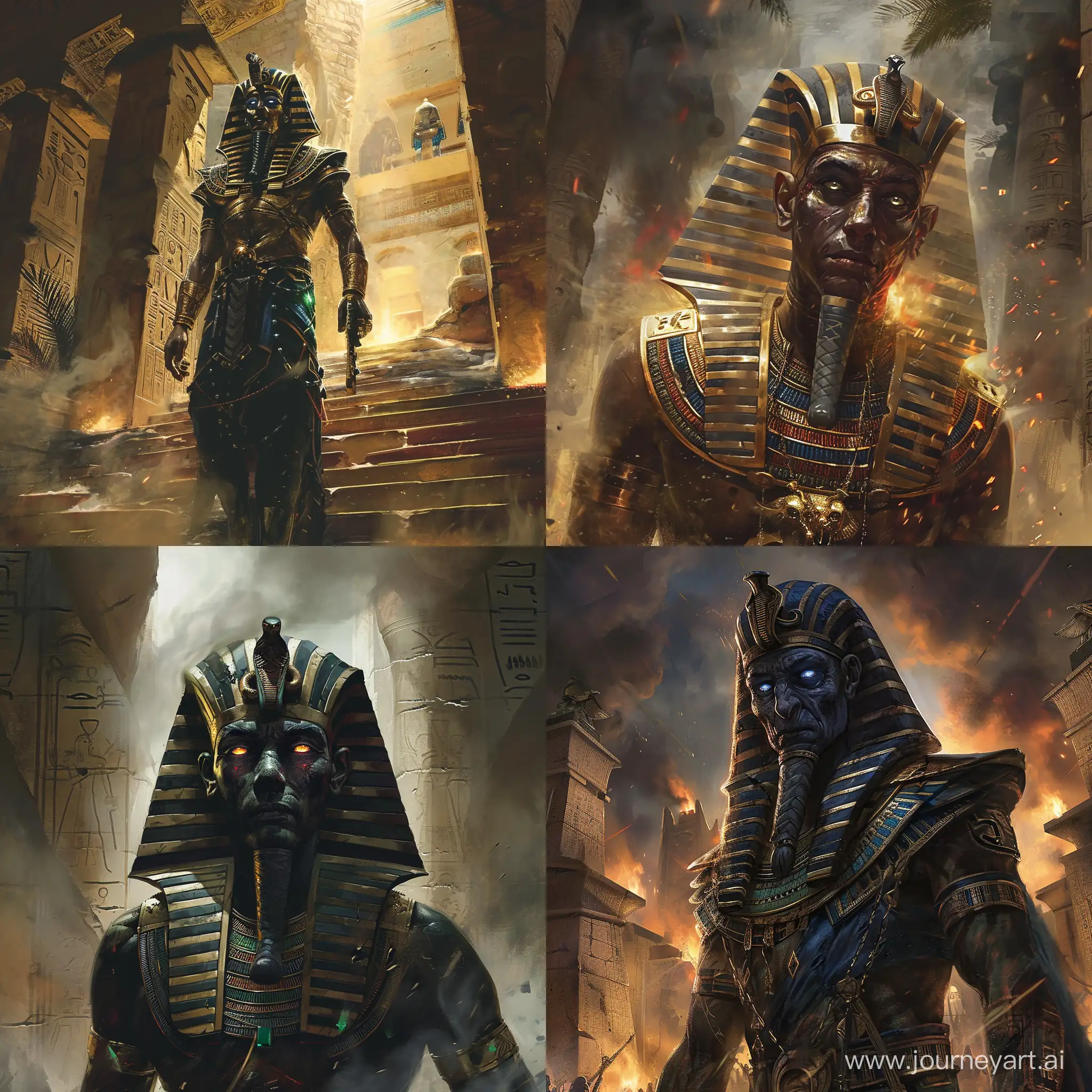 Mysterious-Curse-of-the-Pharaoh-Artwork